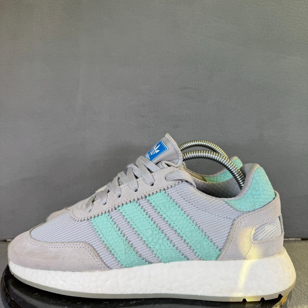 Adidas I-5923 Grey Clear Mint Sneakers Women’s Size 8 US